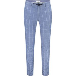 Lichtblauwe chino Blue Industry Slim Fit elastische band