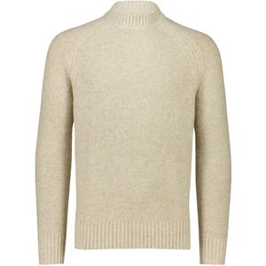 Superdry trui beige gemeleerd polyester