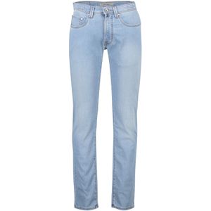 Pierre Cardin jeans lichtblauw effen zonder omslag