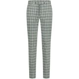 Groen  geruit  slim fit Blue Industry pantalon mix en match