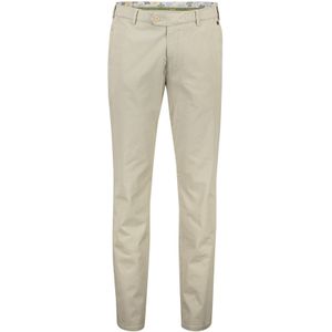 Meyer pantalon Bonn beige katoen perfect fit