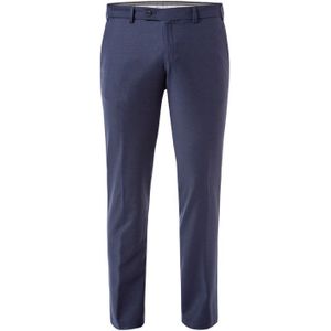 Hiltl pantalon Tarent wol donkerblauw effen