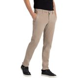 Mac pantalon beige effen