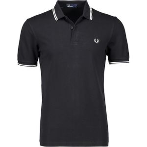 Zwart poloshirt Fred Perry Twin Tipped