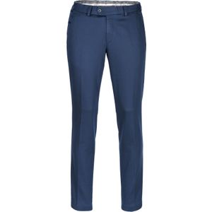 Hiltl katoenen broek blauw effen katoen Tourist