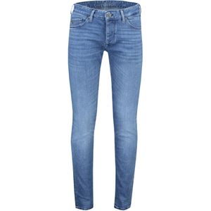 Cast Iron jeans blauw effen met steekzakken