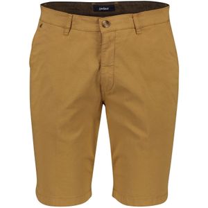 Gardeur Bermuda effen camel normale fit