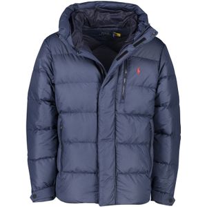 Polo Ralph Lauren winterjas Performance donkerblauw polyester