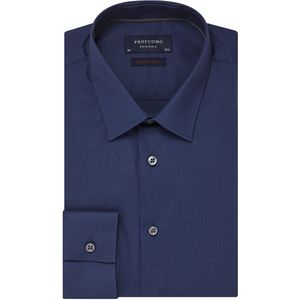 Profuomo overhemd Super Slim Fit donkerblauw