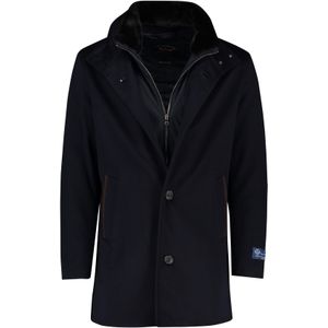 Paul&Shark - Parka - Donkerblauw - 100% Kasjmier Wol