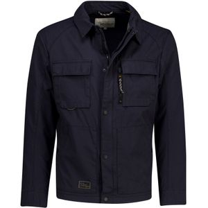 Camel Active zomerjas donkerblauw dubbele borstzak