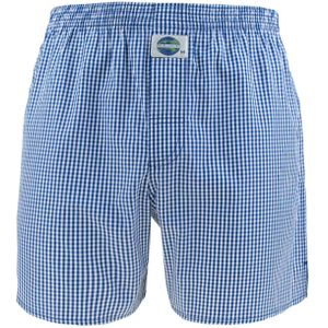 DEAL boxershort blauw wit geruit