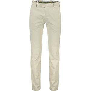 Meyer katoenen chino New York beige effen normale fit