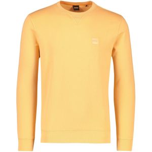 Hugo Boss sweater ronde hals oranje uni