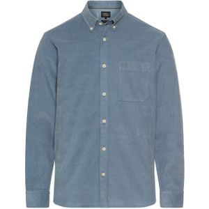 Camel Active overhemd ml 5 blauw katoen