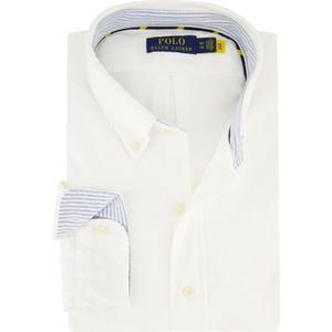 Polo Ralph Lauren - Overhemd - Wit - Katoen - Normale Fit