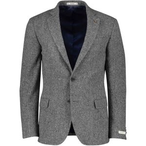 Magee Classic Fit colbert grijs polyester