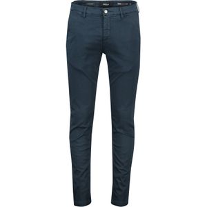 Katoenen Replay Zeumar stretch chino blauw