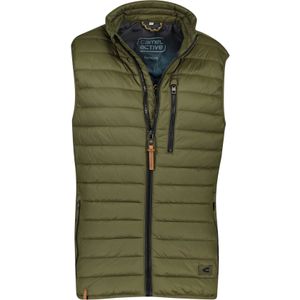 Camel Active bodywarmer groen gewatteerd