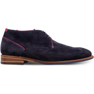 Suede schoenen Floris van Bommel blauw