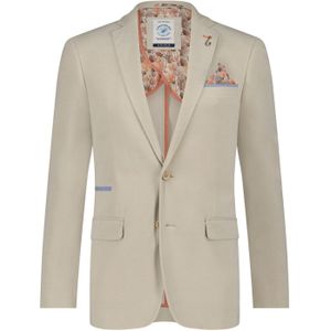 A Fish Named Fred - Colbert - Beige - Katoen - Slim Fit