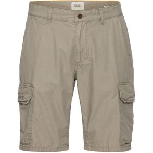 Camel Active korte broek effen bruin katoen