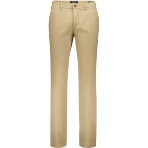 Gardeur Pantalon katoen effen beige Modern Fit