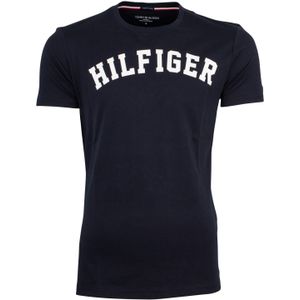 Tommy Hilfiger Icon t-shirt navy opdruk