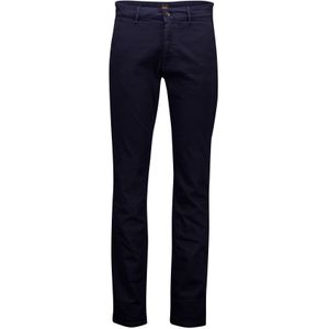 Boss orange donkerblauw chino slim fit katoen