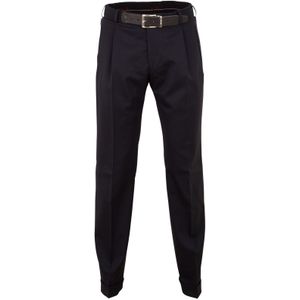 Pantalon m.e.n.s. model Paris navy  bandplooi