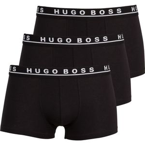 Zwarte boxershorts Hugo Boss 3-pack