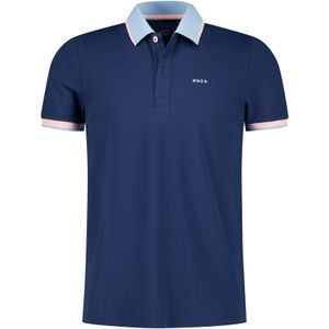 New Zealand poloshirt donkerblauw Elian