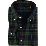 Polo Ralph Lauren casual overhemd normale fit donkerblauw geruit flanel