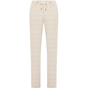 Blue Industry chino mix en match geruit slim fit beige