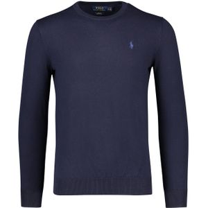 Ralph Lauren sweater ronde hals Slim Fit navy