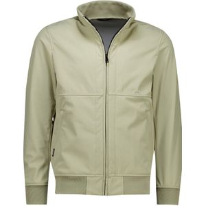 Airforce Softshell jas lichtgroen normale fit polyester