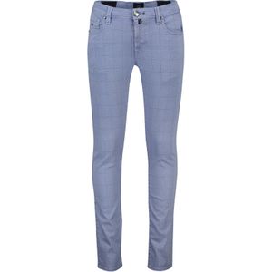 Tramarossa jeans Leonardo blauw effen katoen slim fit