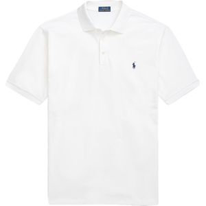 Polo Ralph Lauren polo wit effen 3 knoops