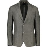 Hugo Boss colbert grijs gemêleerd slim fit met zakken