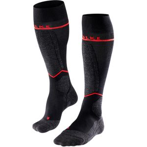 Falke sokken Energy Light zwart rood hoog