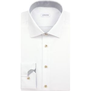 Seidensticker Slim business overhemd wit katoen