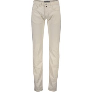 Pierre Cardin Lyon 5-pocket broek beige effen katoen