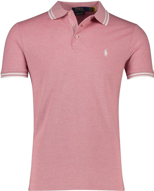 Polo Ralph Lauren polo roze Big&Tall custom slim fit