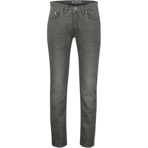 Pierre Cardin jeans Lyon grijs effen denim 5-pocket