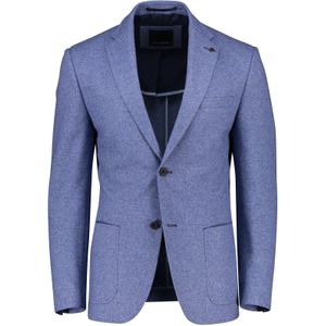 Roy Robson colbert blauw merinowol regular fit