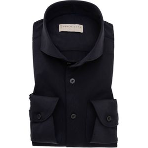 John Miller overhemd tailored fit zwart