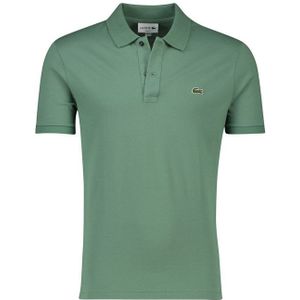 Lacoste polo korte mouw groen slim fit