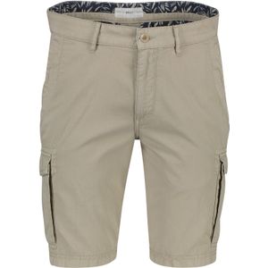 Brax bermuda beige pijp zakken katoen