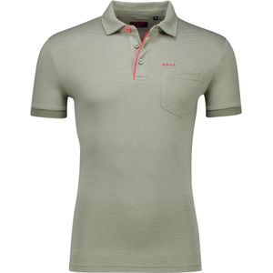 New Zealand Auckland polo groen gestreept