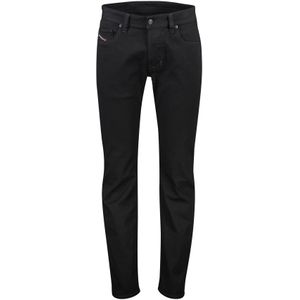 Diesel nette jeans zwart effen katoen Larkee-Beex met steekzakken